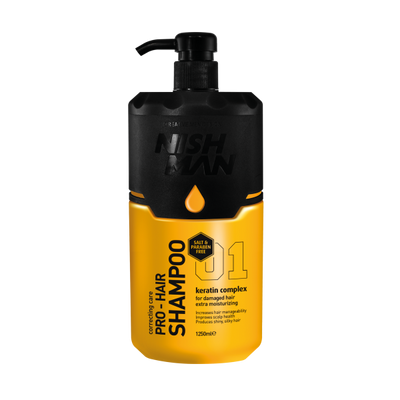 Шампунь для волос Nishman Pro-Hair Shampoo 1250 мл 8682035088912 фото