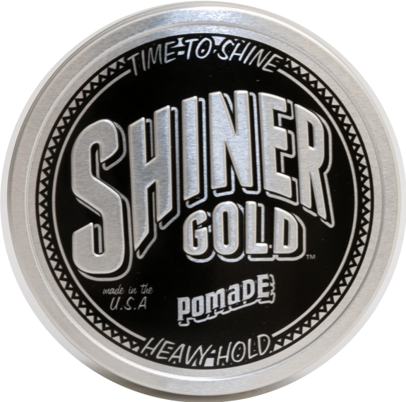 Помада для укладання волосся Shiner Gold Heavy Hold Pomade 55 г SGHHP55 фото