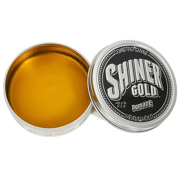 Помада для укладання волосся Shiner Gold Heavy Hold Pomade 55 г SGHHP55 фото