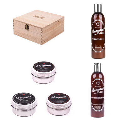 Подарочный набор ухода за волосами и стилизация Morgan's Wooden Shampoo & Style Box M203 фото