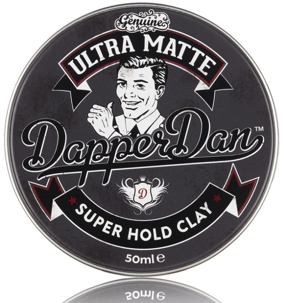 Глина для стилизации волос ультраматовая Dapper Dan Ultra Matte Super Hold Clay 50 мл 608597529418 фото