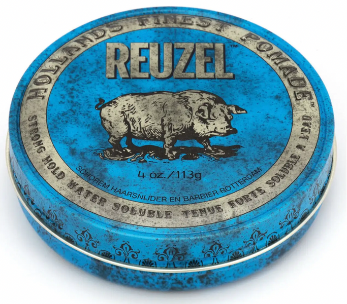 Помада Reuzel Blue Strong Hold High Sheen 113 г 852578006010 фото