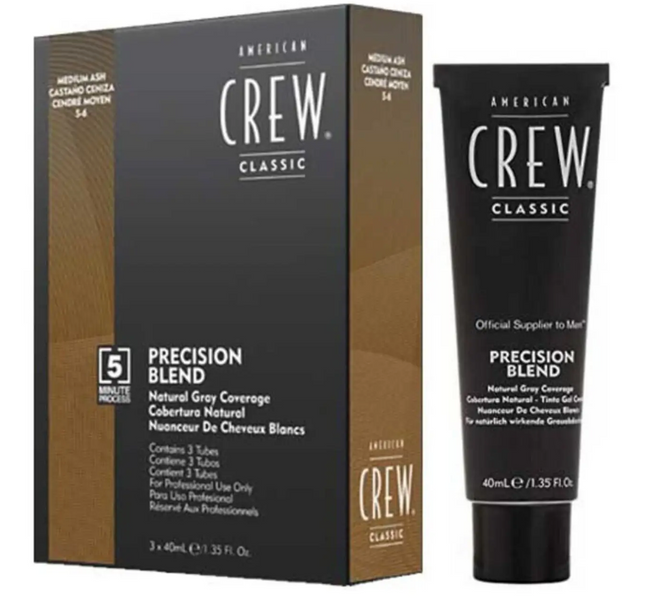 Система маскировки седины American Crew Precision Blend Shades 5-6 738678248331 фото