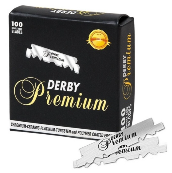 Лезвия односторонние Derby Premium 100 шт 10305016 фото