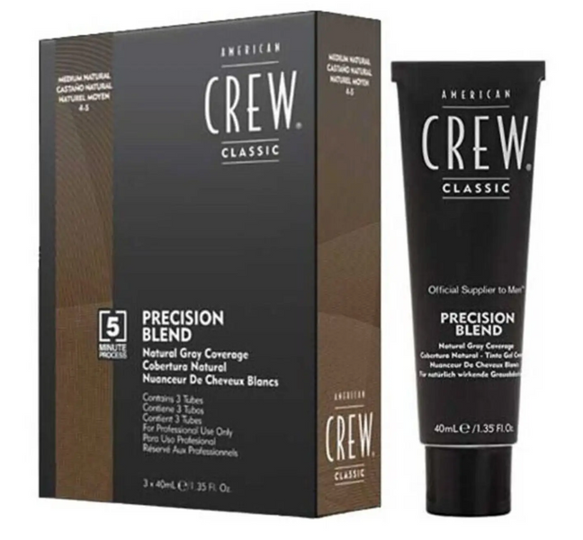 Система маскування сивини American Crew Precision Blend Shades 7-8 738678248362 фото