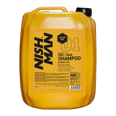 Шампунь для барберів Nishman Pro-Hair Shampoo 5000 мл 8682035080084 фото