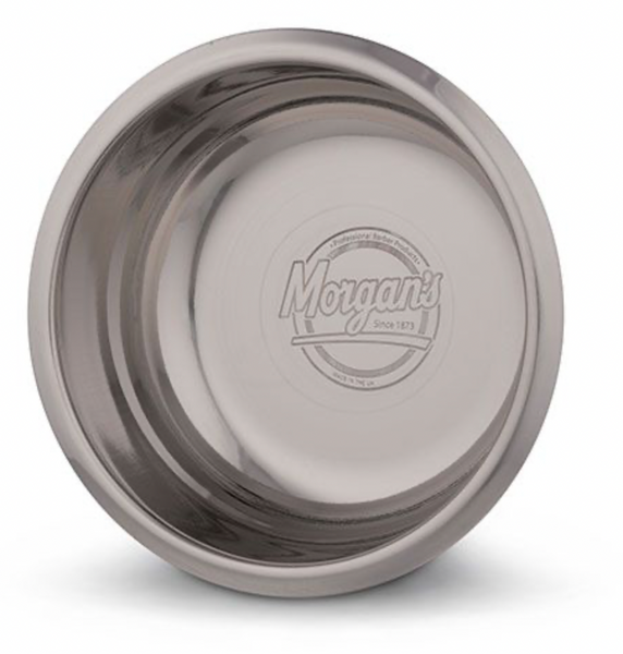 Чаша для гоління Morgans Stainless Steel Shaving Bowl  M260 фото