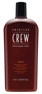 Средство для волос и тела 3 в 1 American Crew Classic 3-in-1 1000 мл 669316058510 фото