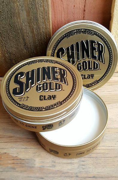 Глина для укладки волосся Shiner Gold Matte Clay 104 мл SGMC104 фото