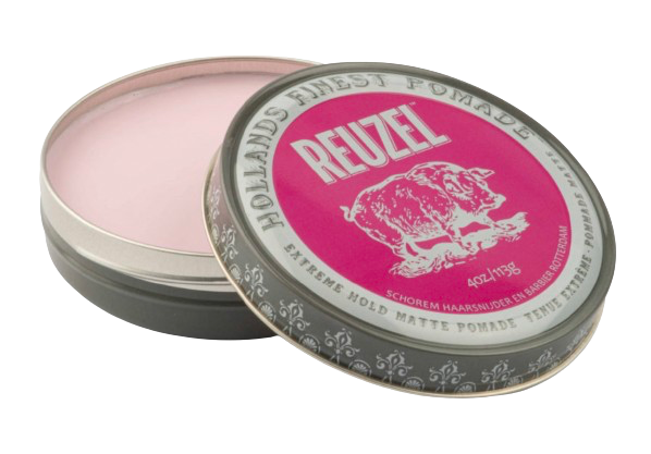 Помада для волос Reuzel Pink Extreme Hold Matte Pomade 113 г  RPEMP113 фото