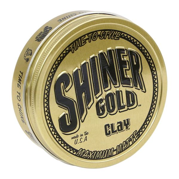 Глина для укладки волос Shiner Gold Matte Clay 104 мл SGMC104 фото