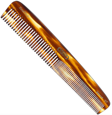 Расческа Kent 9T 7 1/2" Handmade Comb Coarse / Fine Toothed 5011637031478 фото