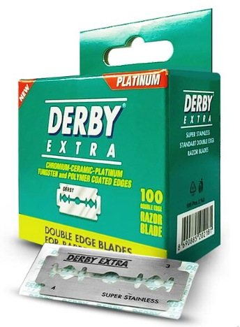 Лезвия двусторонние Derby Extra 100шт 10305010 фото