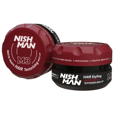 Паста для укладання волосся Nishman Hair Styling Matte Paste M3 100 мл 8682035081050 фото