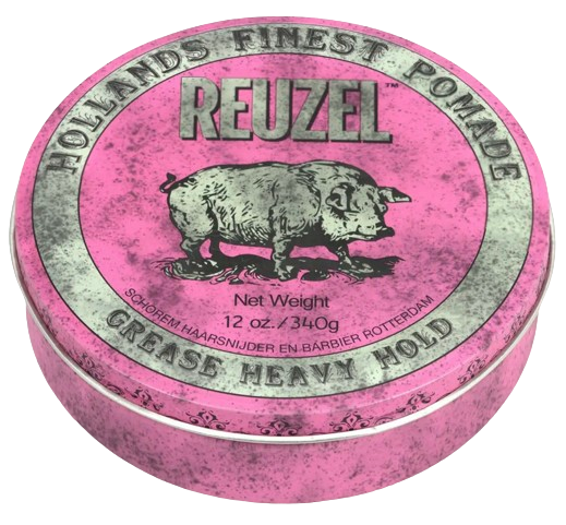 Воск Reuzel Pink Greaze Heavy Hold Pomade 340 г 869519000044 фото