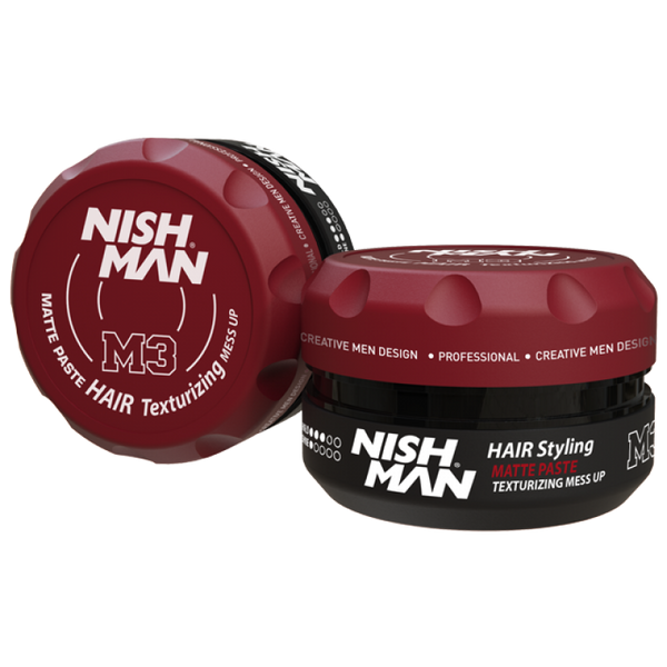 Паста для укладання волосся Nishman Hair Styling Matte Paste M3 100 мл 8682035081050 фото