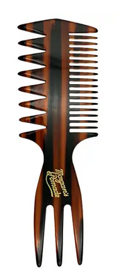 Тристоронній гребінець Афрокомб Morgans Three Way Afro Pomade Comb  M278 фото