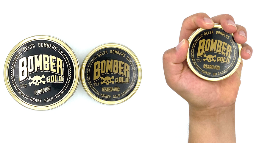 Бальзам для бороди Shiner Gold Beard Balm Bomber Gold 42,5 г SGBBBG425 фото