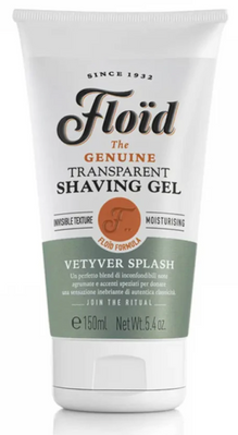 Прозорий гель для гоління Floid Shaving Gel Vetyver Splash 150 мл 8004395321612 фото