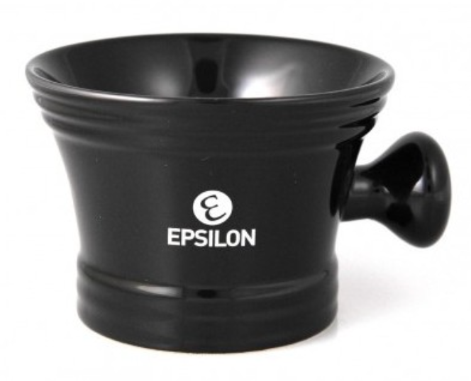 Чаша для бритья Epsilon Ebony Porcelain Shaving Bowl EPBOLN фото