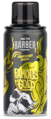 Камуфляж для волос Marmara Barber Color Hair Spray Famous Gold 150 мл BCS-150-GLD фото