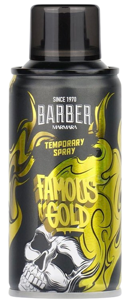 Камуфляж для волосся Marmara Barber Color Hair Spray Famous Gold 150 мл BCS-150-GLD фото