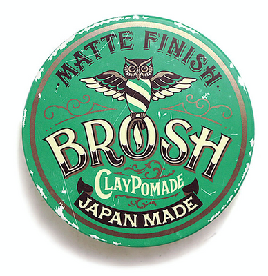 Глина для стилізації волосся Brosh Clay Pomade Matte Finish 115 г BRH-MAT фото