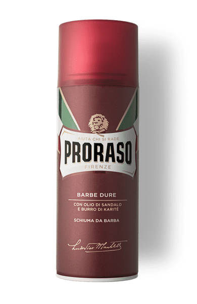 Пена для бритья с экстрактом сандалового дерева Proraso Shaving Foam Coarse Beards 300 мл 8004395001897 фото