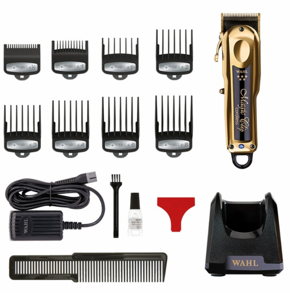 Машинка для стрижки Wahl Magic Clip Cordless 5 Star Gold Edition 08148-716 фото