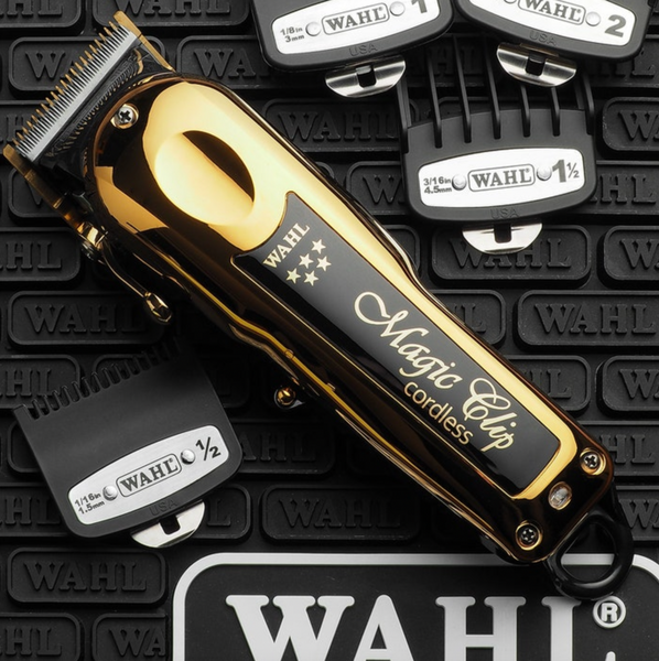 Машинка для стрижки Wahl Magic Clip Cordless 5 Star Gold Edition 08148-716 фото