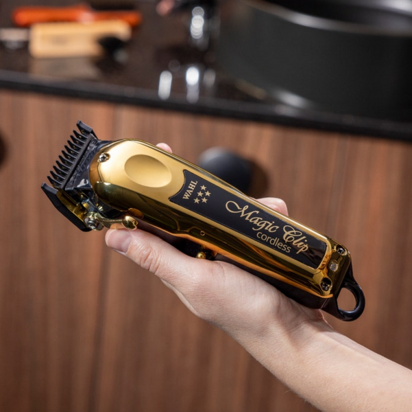 Машинка для стрижки Wahl Magic Clip Cordless 5 Star Gold Edition 08148-716 фото