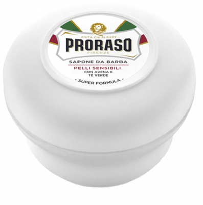 Мыло для бритья Proraso Shaving Soap Jar Sensitive Green Tea 150 мл 8004395001682 фото