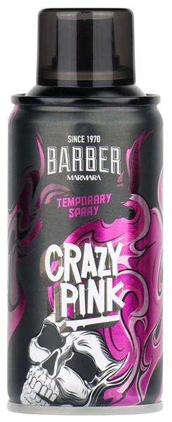 Камуфляж для волосся Marmara Barber Color Hair Spray Crazy Pink 150 мл BCS-150-PNK фото