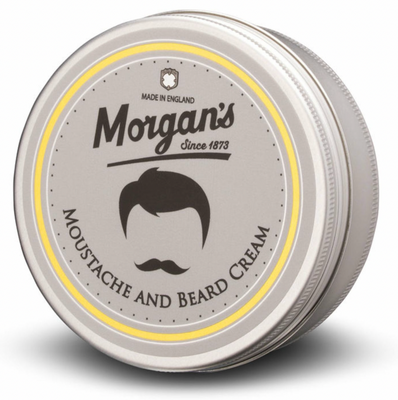 Крем для укладки усов и бороды Morgans Moustache & Beard Cream 250 г M088 фото