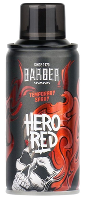 Камуфляж для волос Marmara Barber Color Hair Spray Hero Red 150 мл BCS-150-RED фото