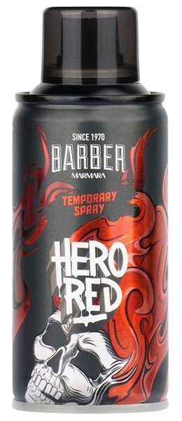 Камуфляж для волосся Marmara Barber Color Hair Spray Hero Red 150 мл BCS-150-RED фото