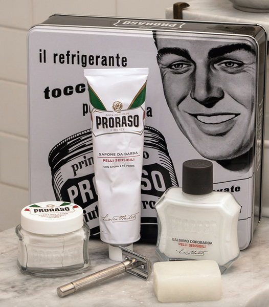 Набір косметики для гоління Proraso Vintage Selection Toccasana - Sensitive 8004395003600 фото