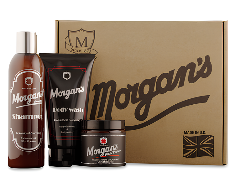 Подарунковий набір для стилізації волосся Morgan's Gentleman's Grooming Gift Set M066 фото