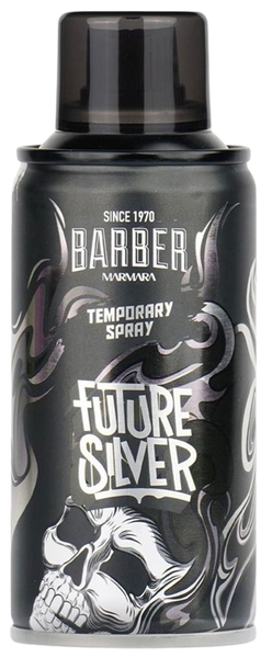 Камуфляж для волосся Marmara Barber Color Hair Spray Future Silver 150 мл BCS-150-SLV фото