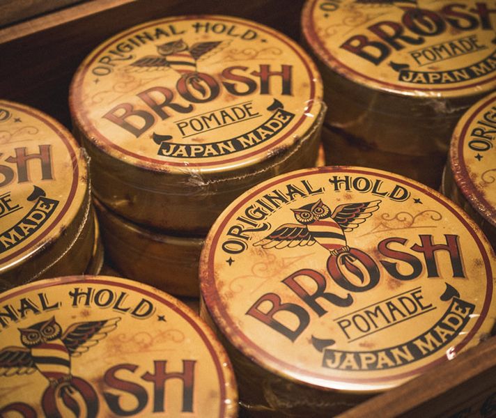 Помада для стилізації волосся Brosh Pomade Original 40 г BRH-MINI-ORG фото