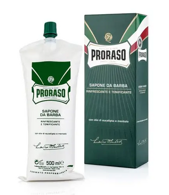 Крем для гоління Proraso Shaving Cream Tube Refreshing Eucalyptus 500 мл 8004395006151 фото