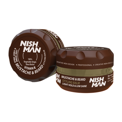 Бальзам для бороды Nishman Beard & Mustache Styling Balm 100 мл 8682035082361 фото