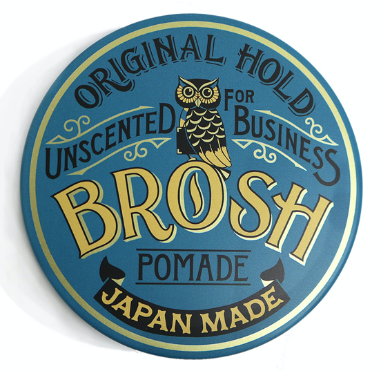 Помада для стилізації воллосся Brosh Unscented Original Pomade 115 г BRH-U-O-P фото