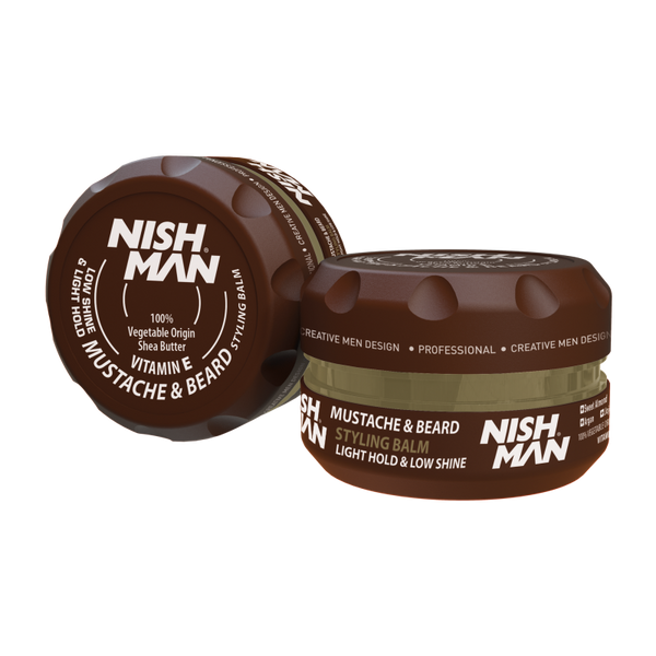 Бальзам для бороди Nishman Beard & Mustache Styling Balm 100 мл 8682035082361 фото