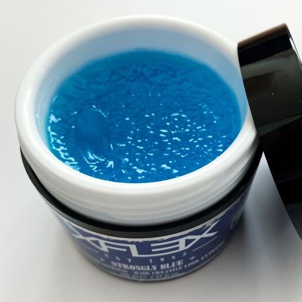 Помада для волос Xflex Strongly Blue Wax 100 мл  2256 фото