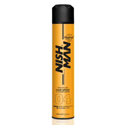 Спрей для укладання Nishman Extra Strong Hold Hair Spray 400 мл 8682035080190 фото