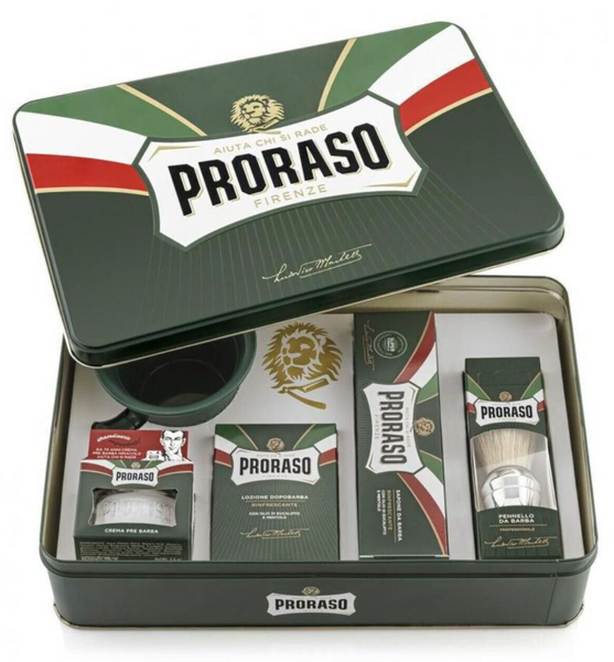 Набір для гоління Proraso Classic Shaving Set Metal 8004395002207 фото