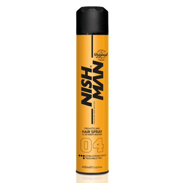 Спрей для укладки Nishman Extra Strong Hold Hair Spray 400 мл 8682035080190 фото