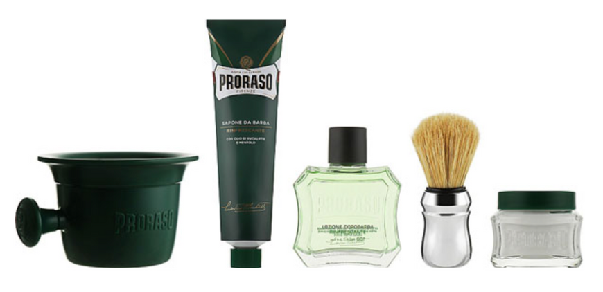 Набір для гоління Proraso Classic Shaving Set Metal 8004395002207 фото