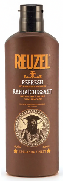 Шампунь для бороди Reuzel Refresh No Rinse Beard Wash 200 мл 850013332809 фото